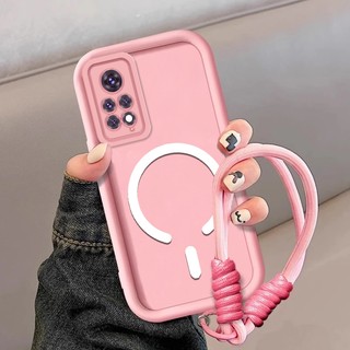 Ốp Lưng Cho Redmi Note 11 Pro 4G Note 11 Pro 5G Vỏ Điện Thoại Silicon Mờ Chống Rơi Cao Cấp Với Tính Thẩm Mỹ Đơn Giản Và Thiết Kế Mới Của Vòng Hút Từ Tính