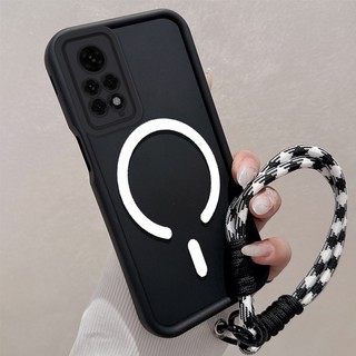 Ốp Lưng Cho Redmi Note 11 Pro 4G Note 11 Pro 5G Vỏ Điện Thoại Silicon Mờ Chống Rơi Cao Cấp Với Tính Thẩm Mỹ Đơn Giản Và Thiết Kế Mới Của Vòng Hút Từ Tính