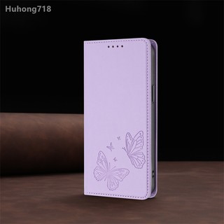 Dành Cho Redmi Note 14 15 Pro Plus 4G 5G Vỏ Da Lật Từ Tính Silicone Tpu Bảo Vệ Toàn Diện Vỏ Chống Sốc Không Dây Sạc Khe Cắm Thẻ Giá Đỡ Bướm Dễ Thương