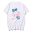 Áo thun retrographic tay ngắn bông cotton, họa tiết ngộ nghĩnh về hải sản, phù hợp cho nam và nữ trong mùa hè