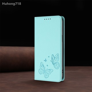 Dành Cho Ulefone Note 14 16 17 18 Ultra 19 20 21 Pro Bao Da Lật Từ Tính Silicone Tpu Bảo Vệ Toàn Diện Vỏ Chống Sốc Không Dây Sạc Khe Cắm Thẻ Giá Đỡ Bướm Dễ Thương