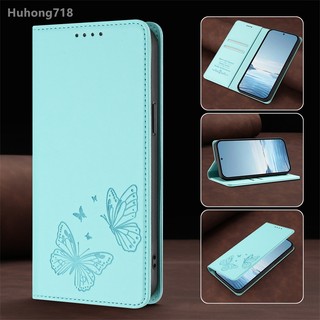 Dành Cho Ulefone Note 14 16 17 18 Ultra 19 20 21 Pro Bao Da Lật Từ Tính Silicone Tpu Bảo Vệ Toàn Diện Vỏ Chống Sốc Không Dây Sạc Khe Cắm Thẻ Giá Đỡ Bướm Dễ Thương