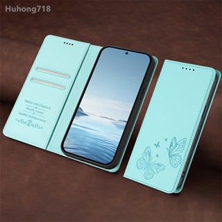 Dành Cho Ulefone Note 14 16 17 18 Ultra 19 20 21 Pro Bao Da Lật Từ Tính Silicone Tpu Bảo Vệ Toàn Diện Vỏ Chống Sốc Không Dây Sạc Khe Cắm Thẻ Giá Đỡ Bướm Dễ Thương