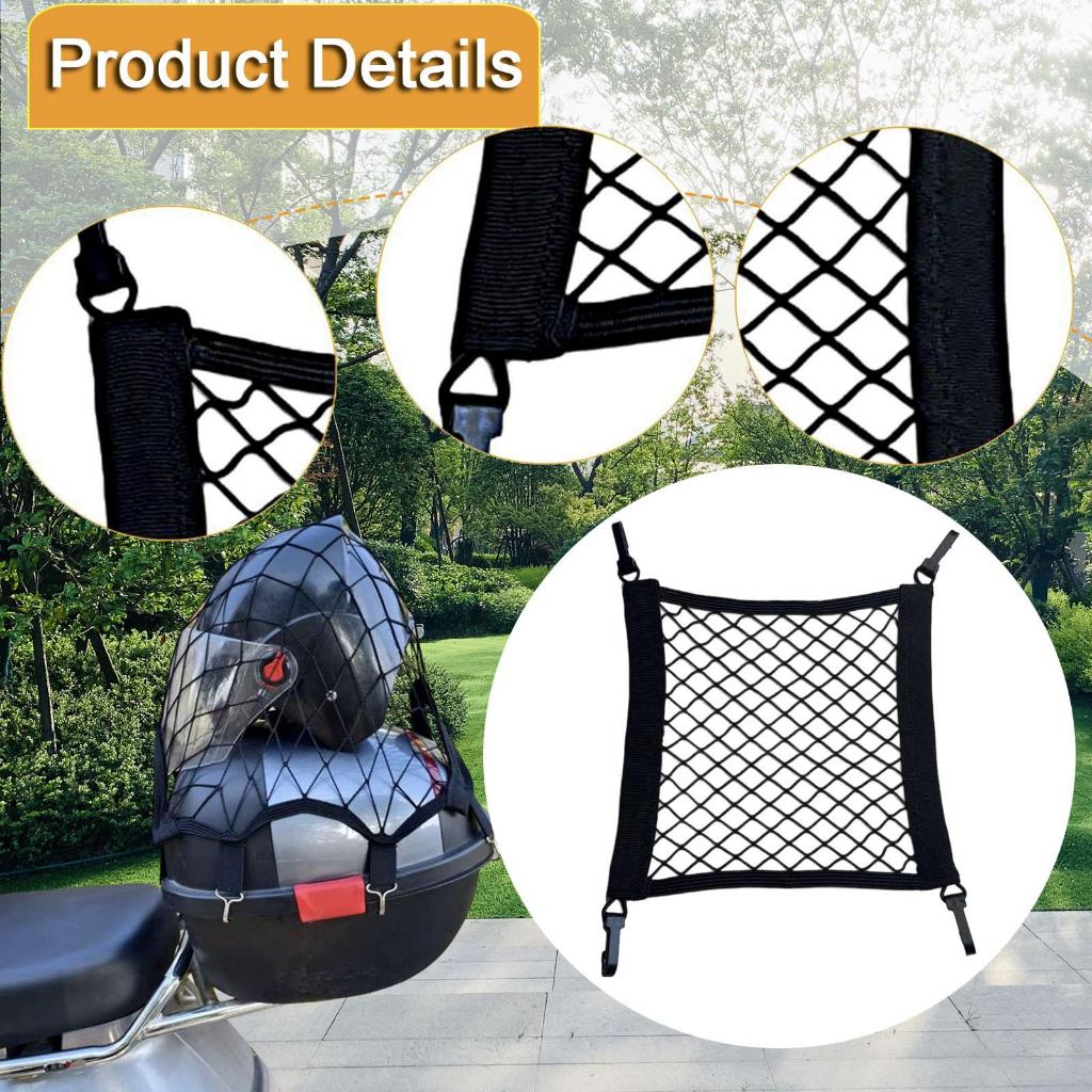 Lưới lưu trữ hàng hóa xe máy Lưới đàn hồi cho xe máy Xe đạp đi xe đạp