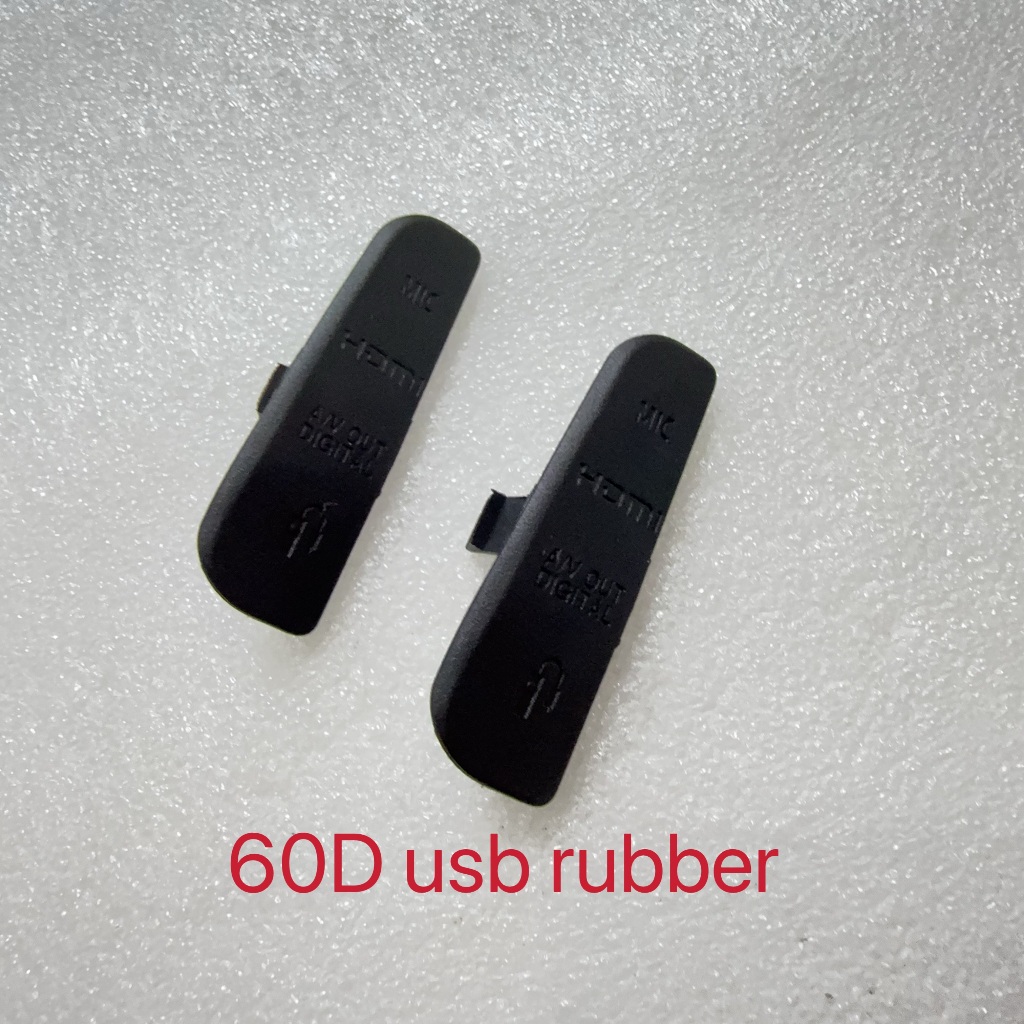 MỚI Dành Cho Canon EOS 60D MIC / HDMI / A / V OUT KỸ THUẬT SỐ USB Cửa Cao Su Nắp Đáy Camera Sửa Chữa Một Phần
