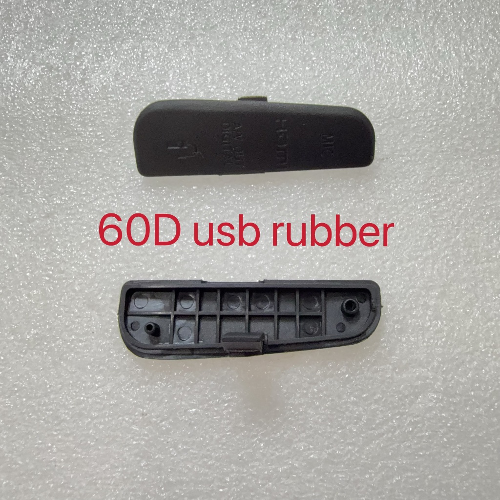 MỚI Dành Cho Canon EOS 60D MIC / HDMI / A / V OUT KỸ THUẬT SỐ USB Cửa Cao Su Nắp Đáy Camera Sửa Chữa Một Phần