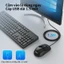 Acer Chuột có dây USB 2400 DPI trọng lượng nhẹ điều chỉnh 4 cấp độ cảm biến độ chính xác cao phù hợp cho laptop phù hợp cho cả chơi game và công việc văn phòng M402