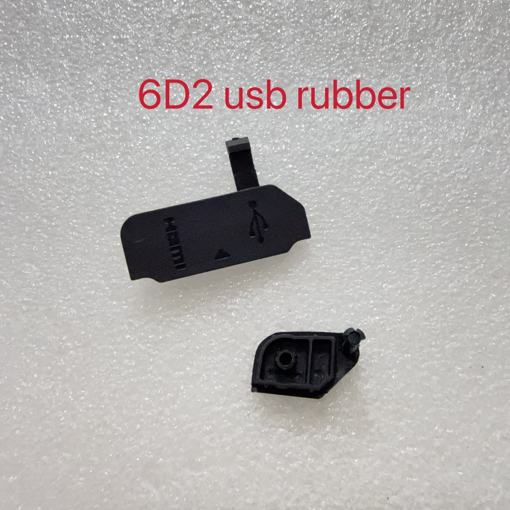 MỚI Dành Cho Canon EOS 6D Mark II 6D2 HDMI / USB / MIC Cao Su Nắp Dưới Cửa Camera Sửa Chữa Một Phần