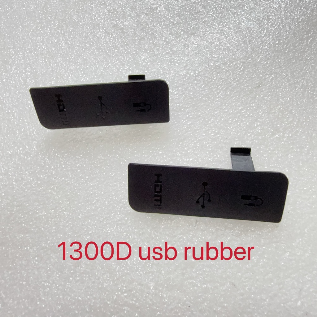 MỚI Dành Cho Canon EOS 1300D HDMI / USB Cao Su Nắp Dưới Cửa Sửa Chữa Máy Ảnh Một Phần