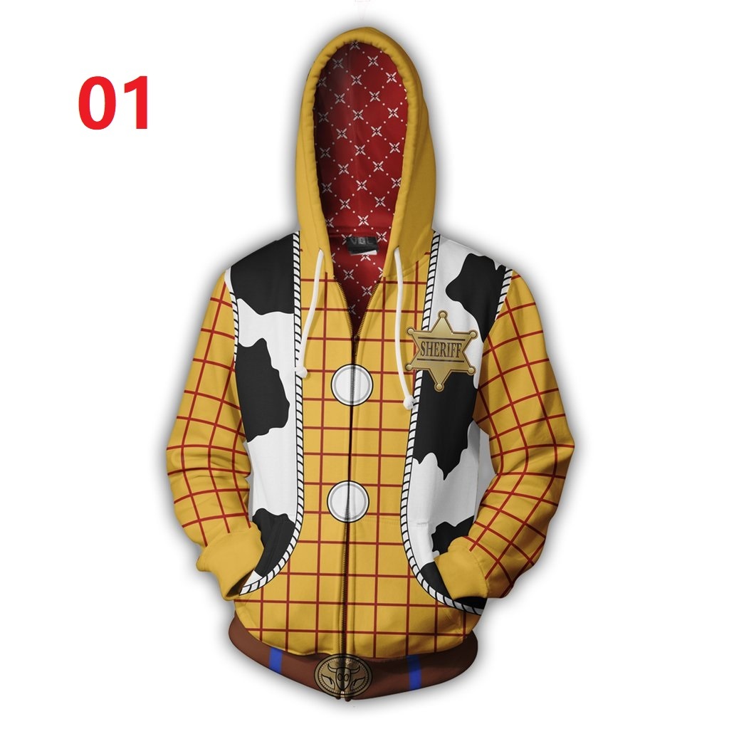 Set Thời Trang Unisex: Hoodie & Quần In 3D, kèm Áo Len
