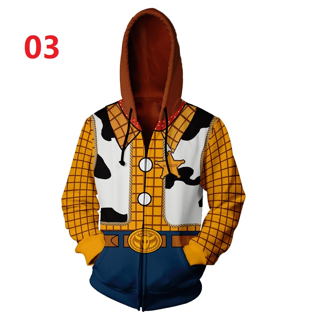 Set Thời Trang Unisex: Hoodie & Quần In 3D, kèm Áo Len