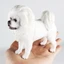 Mô phỏng động vật hoang dã Đồ chơi trẻ em mô hình chó Tây Tạng Mastiffs tượng nhỏ sưu tầm đồ trang trí