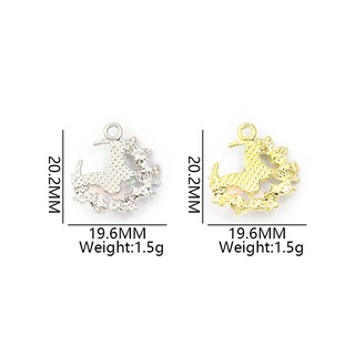 Đẹp Mặt Dây Chuyền Thiết Kế Bướm Họa Tiết Lưỡi Liềm Màu Cấp Tiến, Phù Hợp Làm Vòng Cổ Và Vòng Tay Cho Mùa Xuân-Hạ