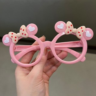 Khung Kính Cho Bé Hoạt Hình Dễ Thương Mickey Siêu Dễ Thương Cô Gái Ống Kính Kính Khung Phụ Kiện Trẻ Em