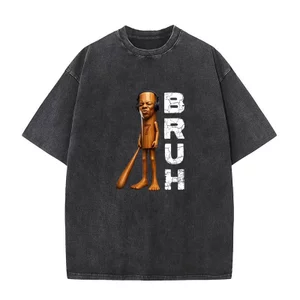 Áo sơ mi tay ngắn 100% cotton với thiết kế ngộ nghĩnh và vintage, phù hợp cả nam và nữ