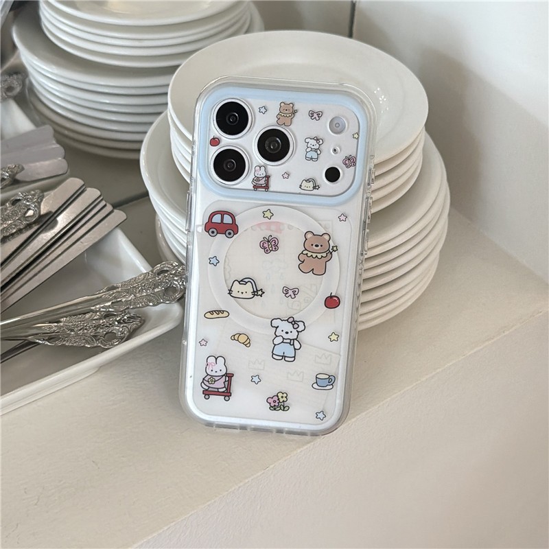 Ốp điện thoại TPU họa tiết động vật cỡ lớn cho iPhone 17 Pro Max
