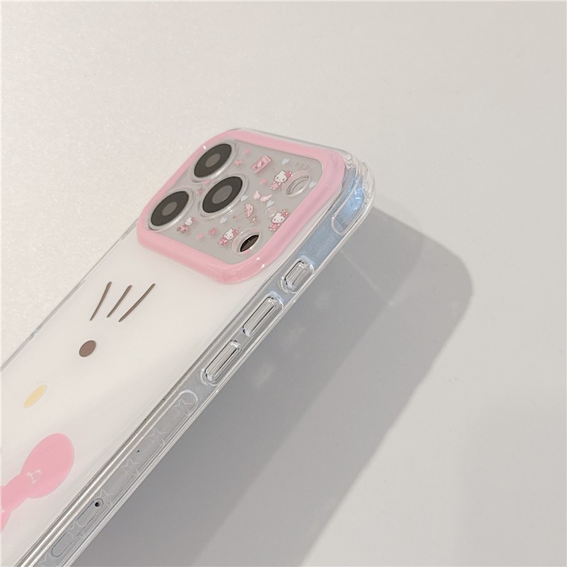 IPhone 17 Pro Max Họa tiết hoạt hình theo chủ đề tình yêu Chất liệu TPU Vỏ điện thoại xử lý IMD