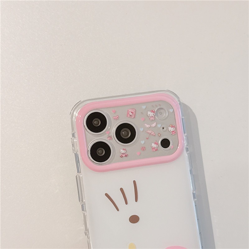 IPhone 17 Pro Max Họa tiết hoạt hình theo chủ đề tình yêu Chất liệu TPU Vỏ điện thoại xử lý IMD