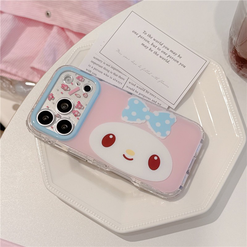 IPhone 17 Pro Max Họa tiết hoạt hình theo chủ đề tình yêu Chất liệu TPU Vỏ điện thoại xử lý IMD