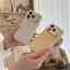 IPhone 17 Pro Love Heart Chấm bi họa tiết Chất liệu TPU Vỏ điện thoại xử lý IMD