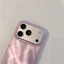 IPhone 17 Pro Love Heart Chấm bi họa tiết Chất liệu TPU Vỏ điện thoại xử lý IMD