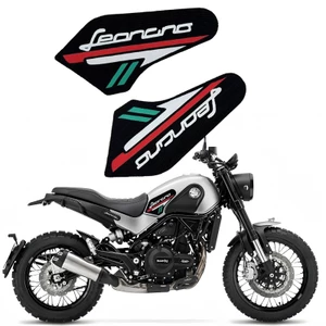Dành Cho Benelli Leoncino 500 Sửa Đổi Xe Máy Bình Nhiên Liệu Bên Miếng Dán Chống Trầy Xước Đầu Gối Miếng Lót Bình Nhiên Liệu