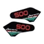 Dành Cho Benelli Leoncino 500 Sửa Đổi Xe Máy Bình Nhiên Liệu Bên Miếng Dán Chống Trầy Xước Đầu Gối Miếng Lót Bình Nhiên Liệu