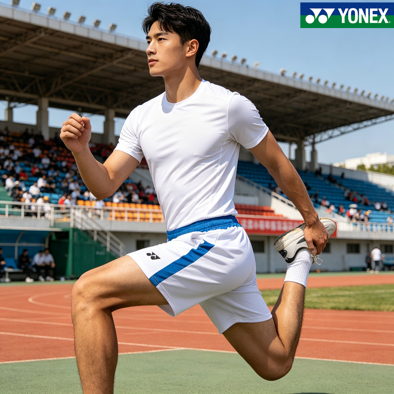 Quần short thể thao thông thường YONEX, quần short chạy bộ thoáng khí khô nhanh