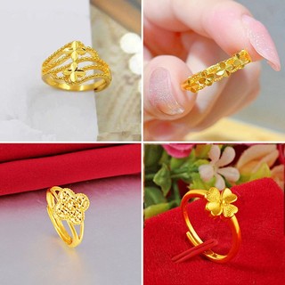 Women's Gold-Plated Feng Shui Ring, adjustable by dreamlife.vn