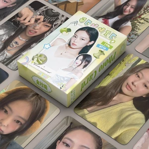 Blackpink 50 Cái / hộp BLACK PINK JENNIE Thẻ Laser Photocards LOMO Thẻ KPOP Album