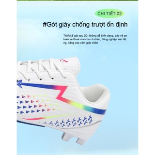 Giày bóng đá trẻ em chống trượt, mũi nhọn dài - Phù hợp huấn luyện thể thao
