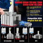 2 Chiếc D1S D3S Đèn Pha LED Bóng Đèn D2S D2R D4S D4R D5S Auto Llights Trắng Cắm & Chạy Đèn Tự Động — ảnh 5