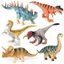 Mô phỏng đồ chơi khủng long mô phỏng mô hình động vật Tyrannosaurus rex Velociraptor Brachiosaurus Triceratops Velociraptor