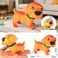 Cao su mềm chó động vật mô phỏng Golden Retriever Xúc xích VIP Bago Dalmatian Bulldog đầu xoay được