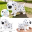 Cao su mềm chó động vật mô phỏng Golden Retriever Xúc xích VIP Bago Dalmatian Bulldog đầu xoay được