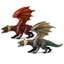 Trẻ Em Warcraft Đồ Chơi Chắc Chắn Mô Hình Khủng Long Cổ Huyền Thoại Động Vật Warcraft Rồng Lửa Rồng Bay Bầu Trời Rồng Handmade Mô Hình