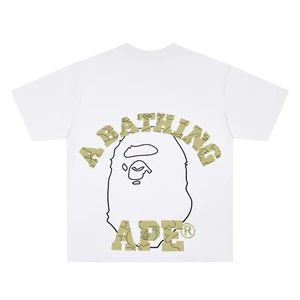 Áo thun ngắn tay in hình khỉ cổ điển Unisex