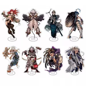 GACHIAKUTA Rudo Enji Cleaner Acrylic Stand Trang trí máy tính để bàn Anime Hình
