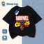 Áo Thun Ngắn Tay NASA Spiderman Cho Bé Trai - Hàng May Mặc Trẻ Em Mùa Hè Vải Cotton 100%