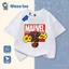 Áo Thun Ngắn Tay NASA Spiderman Cho Bé Trai - Hàng May Mặc Trẻ Em Mùa Hè Vải Cotton 100%