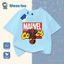 Áo Thun Ngắn Tay NASA Spiderman Cho Bé Trai - Hàng May Mặc Trẻ Em Mùa Hè Vải Cotton 100%
