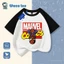 Áo Thun Ngắn Tay NASA Spiderman Cho Bé Trai - Hàng May Mặc Trẻ Em Mùa Hè Vải Cotton 100%