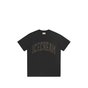 Áo thun ngắn tay cỡ lớn in chữ nhiều màu sắc Unisex ICE