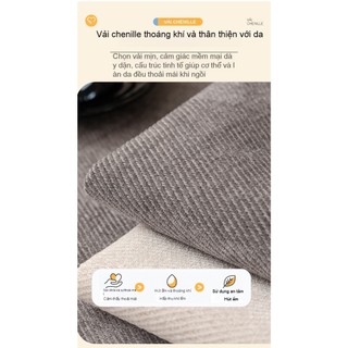 Hàng sẵn có Vận chuyển nhanh Vỏ sofa Chenille Bốn mùa Đệm nội tuyến đa năng Chống trượt Đơn giản Chống mèo Vỏ trầy xước Vải Sofa Đệm Cảm giác cao cấp 01