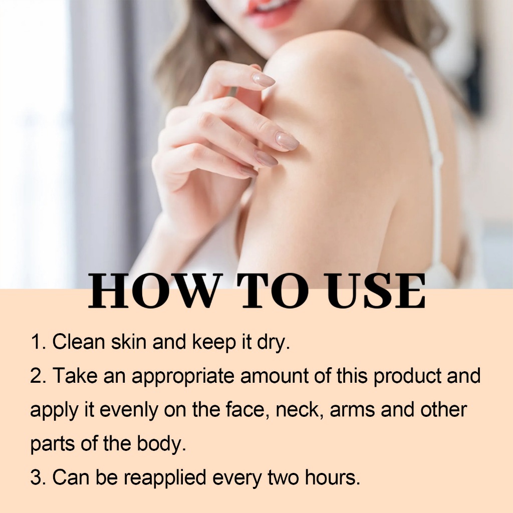 Kem chống nắng OUHOE SPF 100 Body & Face UV Pollution Defense Non Greasy Paraben Free Sulfate Free 50g
