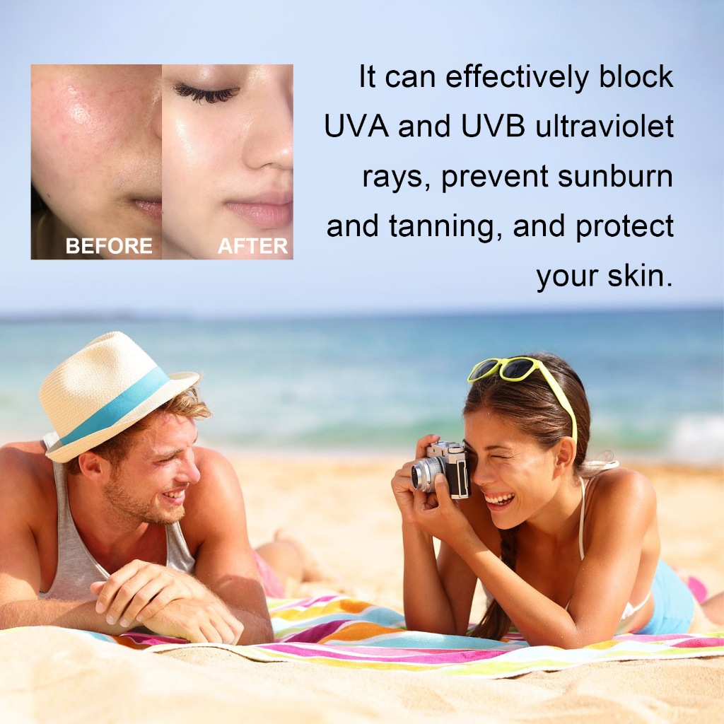 Kem chống nắng OUHOE SPF 100 Body & Face UV Pollution Defense Non Greasy Paraben Free Sulfate Free 50g