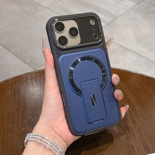 Cửa sổ lớn sáng tạo có màng ống kính khung từ tính Vỏ điện thoại thích hợp cho iPhone 11 12 13 14 15 16 17 Pro Max Vỏ silicon chống rơi bao gồm tất cả