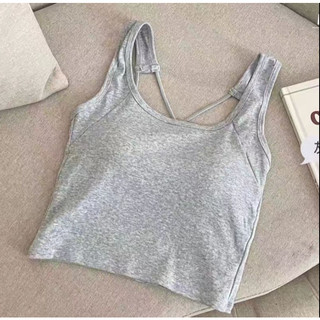 Áo yếm tập Yoga phong cách Stormy có đệm ngực nữ Rỗng xếp li mỏng Dây đeo vai chạy bộ thể dục thể thao Pilates Top 4.2