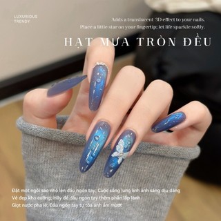 Miss Gooey New Water Drop Gel Top Polish - Xuân Hè 2026 Nghệ Thuật Làm Móng Tay Giọt Nước Trong Suốt Và Đa Năng