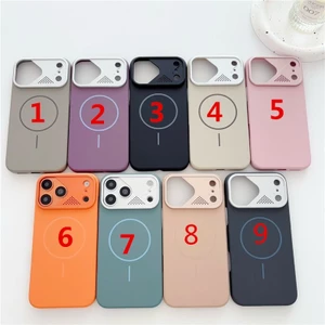 Ốp điện thoại PC giáp vàng siêu mỏng cho iPhone 17 Pro Max